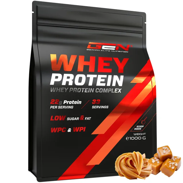 Elite Whey Protein Complex proteine in polvere 1 kg burro di arachidi caramello salato