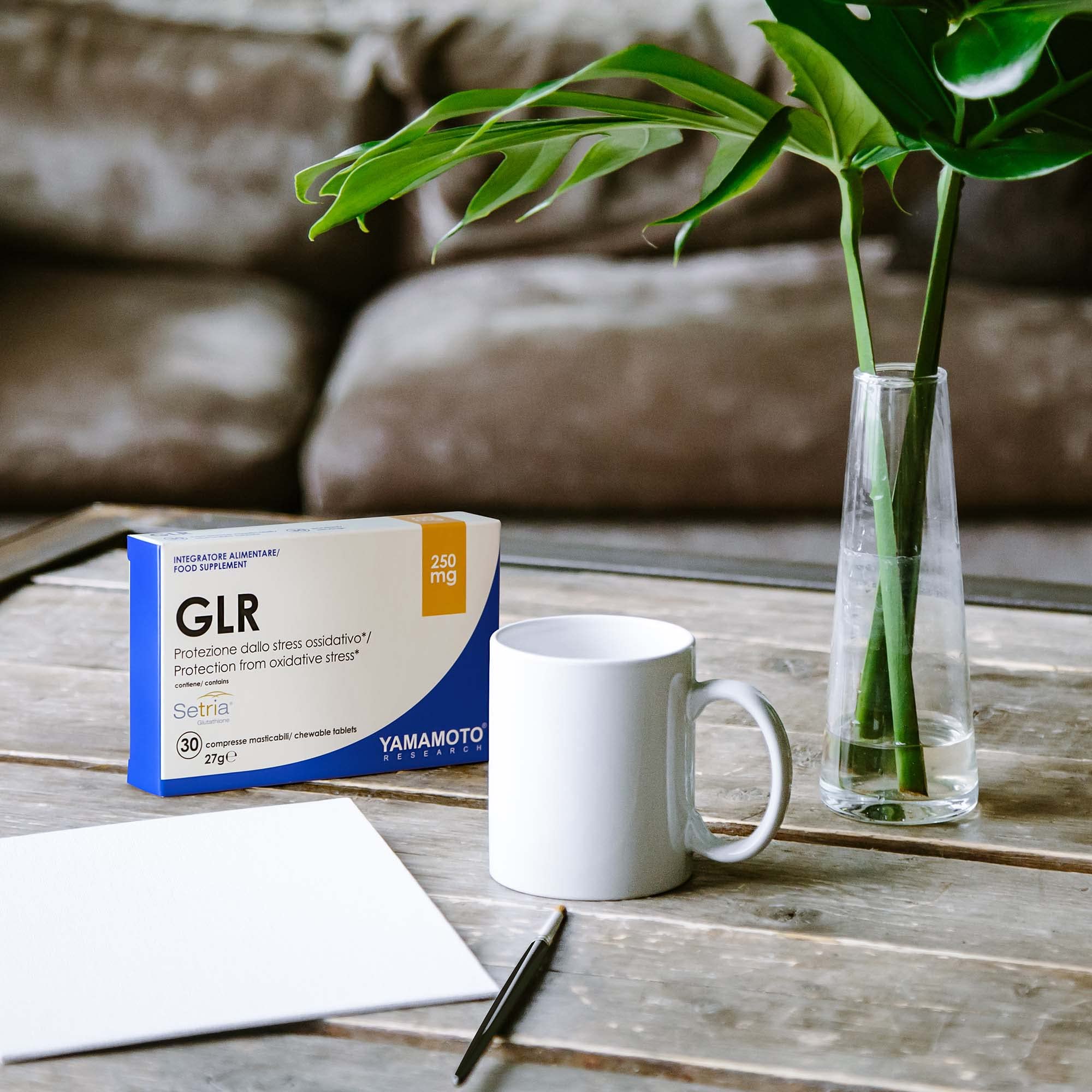 YAMAMOTO Antiossidanti GLR Setria Sublinguale compresse glutatione 30 vegane