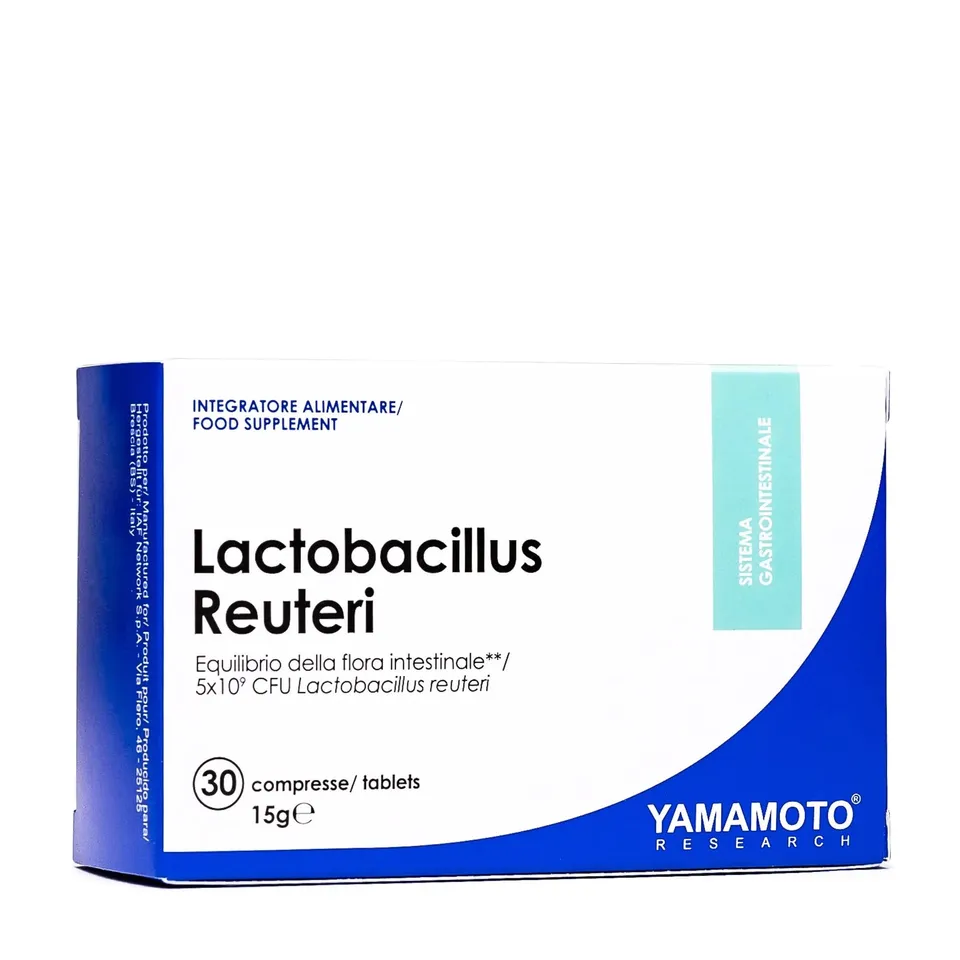 YAMAMOTO Salute Gastrointestinale Lactobacillus Reuteri integratore probiotico 30 compresse