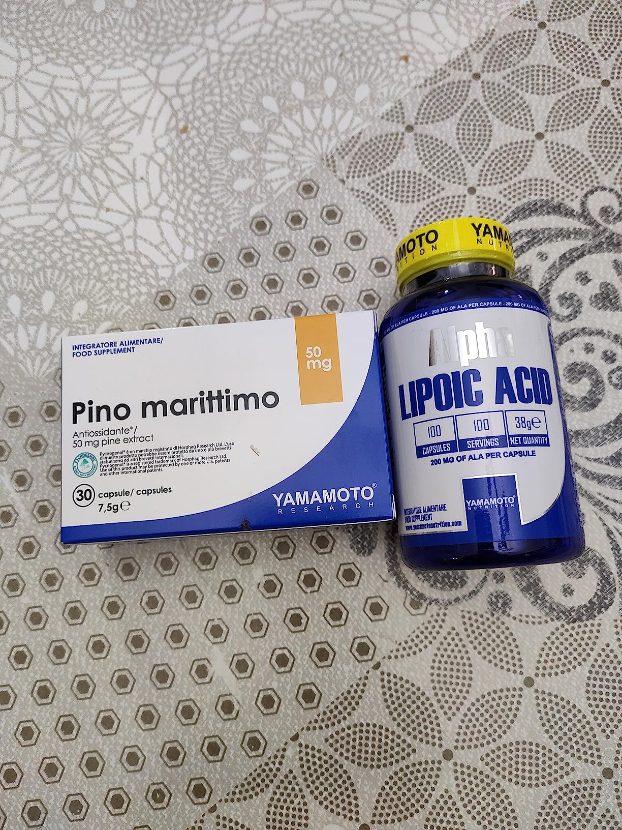 YAMAMOTO Antiossidanti Pino Marittimo Pycnogenol capsule 30 unità