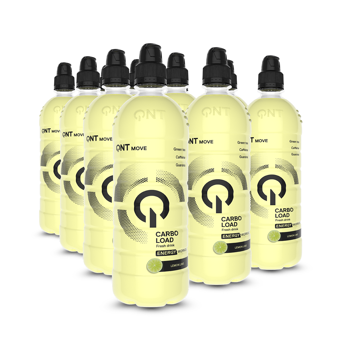 QNT Drinks Carbo Load bevanda Superfruit 12 x 700 ml con carboidrati