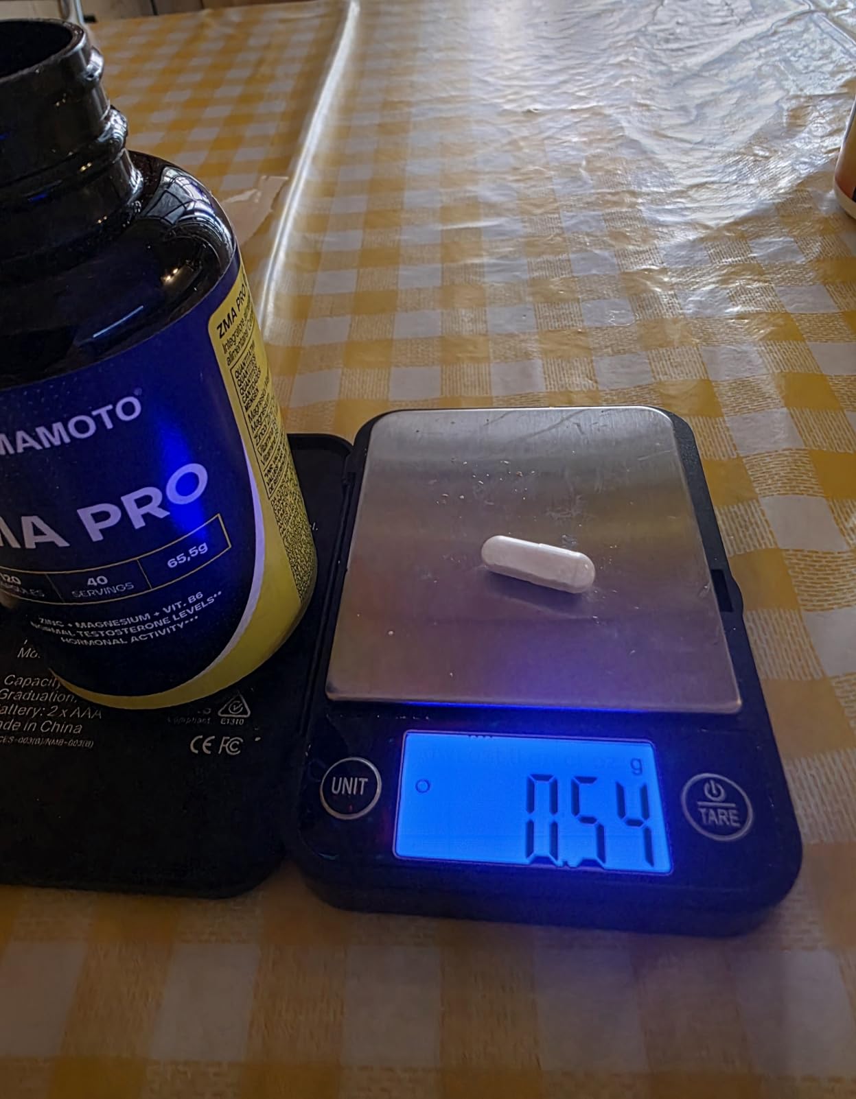 YAMAMOTO Vitamine e Minerali ZmaPRO integratore 120 capsule zinco e magnesio