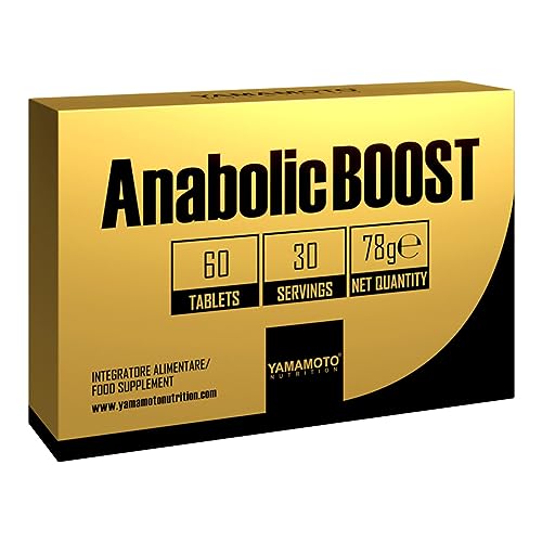 YAMAMOTO Aminoacidi e BCAAs Anabolic BOOST compresse 60, senza glutine