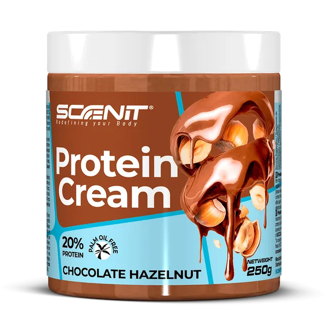 Scenit Nutrition Come sano Protein Cream crema proteica 250 g cioccolato e nocciola senza olio di palma
