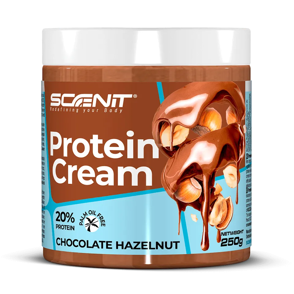 Scenit Nutrition Come sano Protein Cream crema proteica 250 g cioccolato e nocciola senza olio di palma