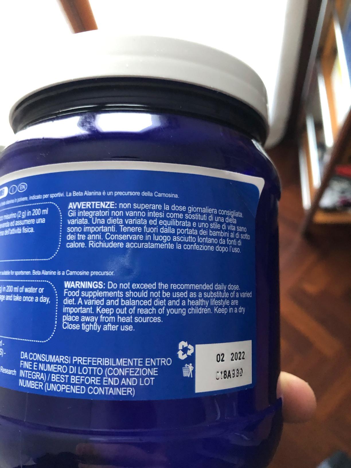 Yamamoto Aminoacidi e BCAAs BetaALA POWDER polvere 250 g neutra