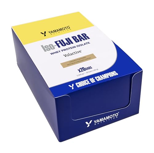 YAMAMOTO Barrette Iso-Fuji BAR barretta proteica Vaniglia e Choco Brownie con cioccolato fondente