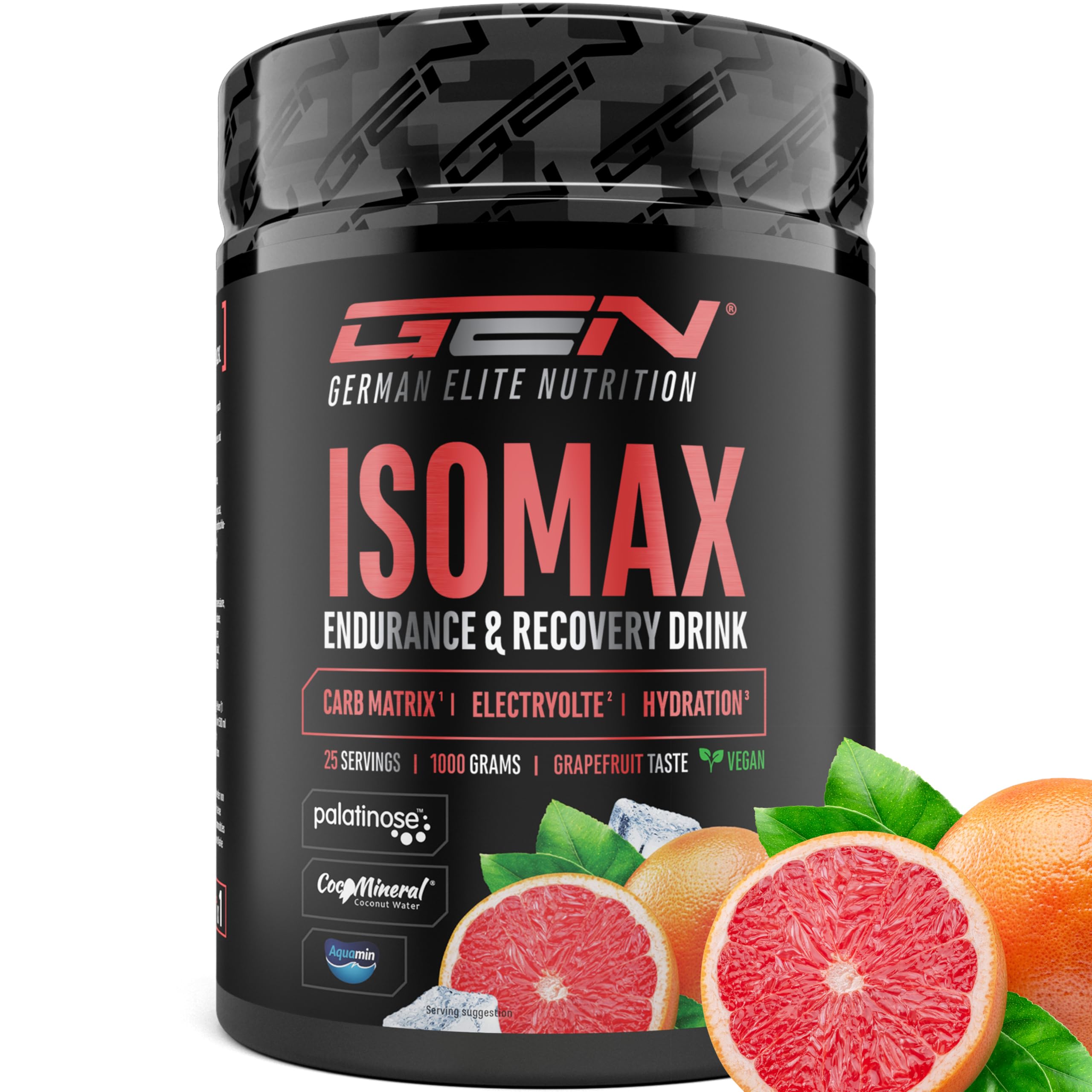 Elite Vitamins, Minerals & Hydration Isomax bevanda isotonica 1 kg pompelmo vegana