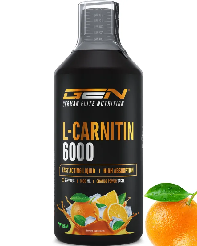 Elite Amino Singles L-Carnitina 6000 Liquido 1000 ml Arancia 6000 mg