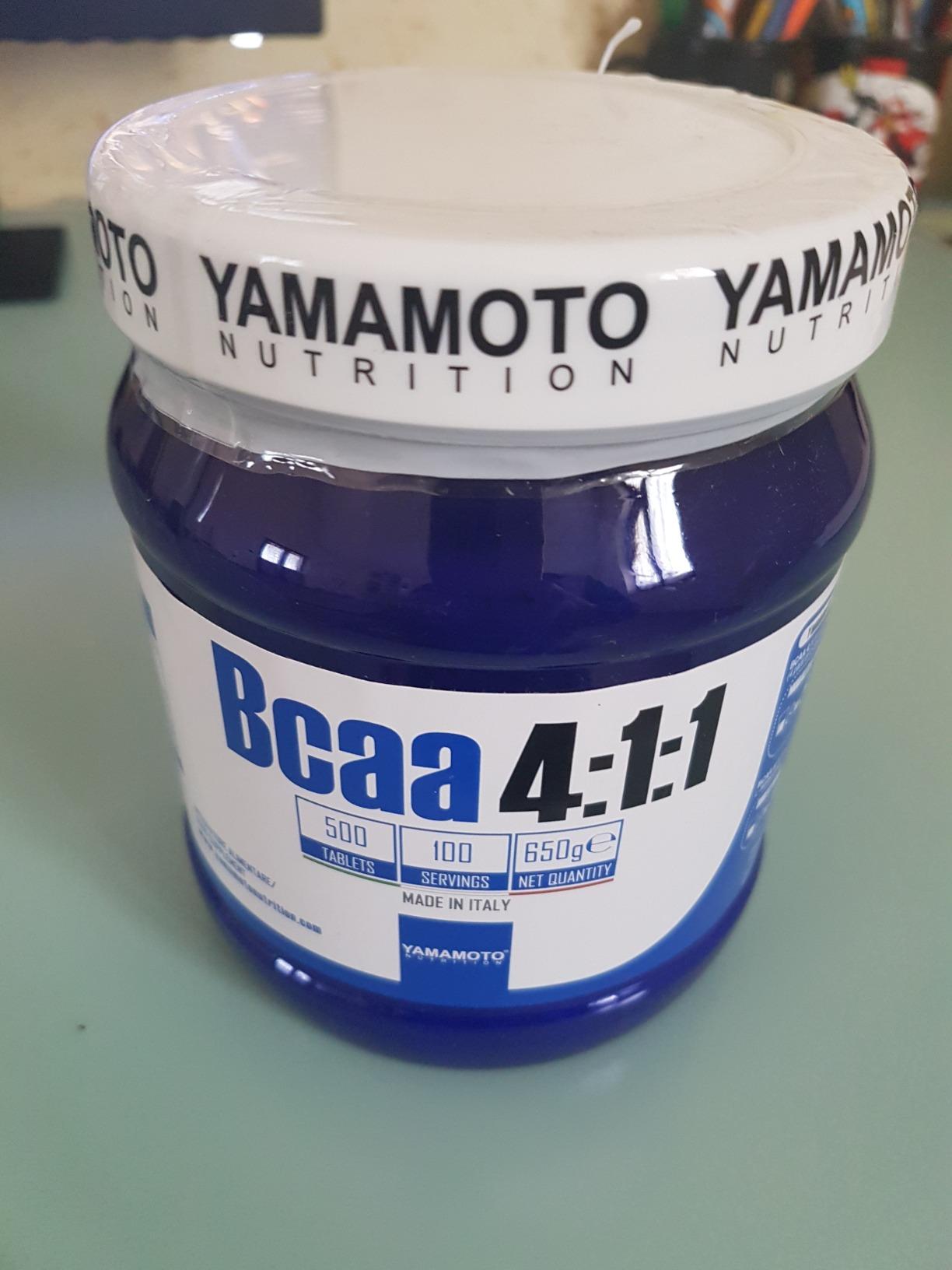 YAMAMOTO Aminoacidi e BCAAs BCAA 4:1:1 compresse 500 compresse con B1 e B6