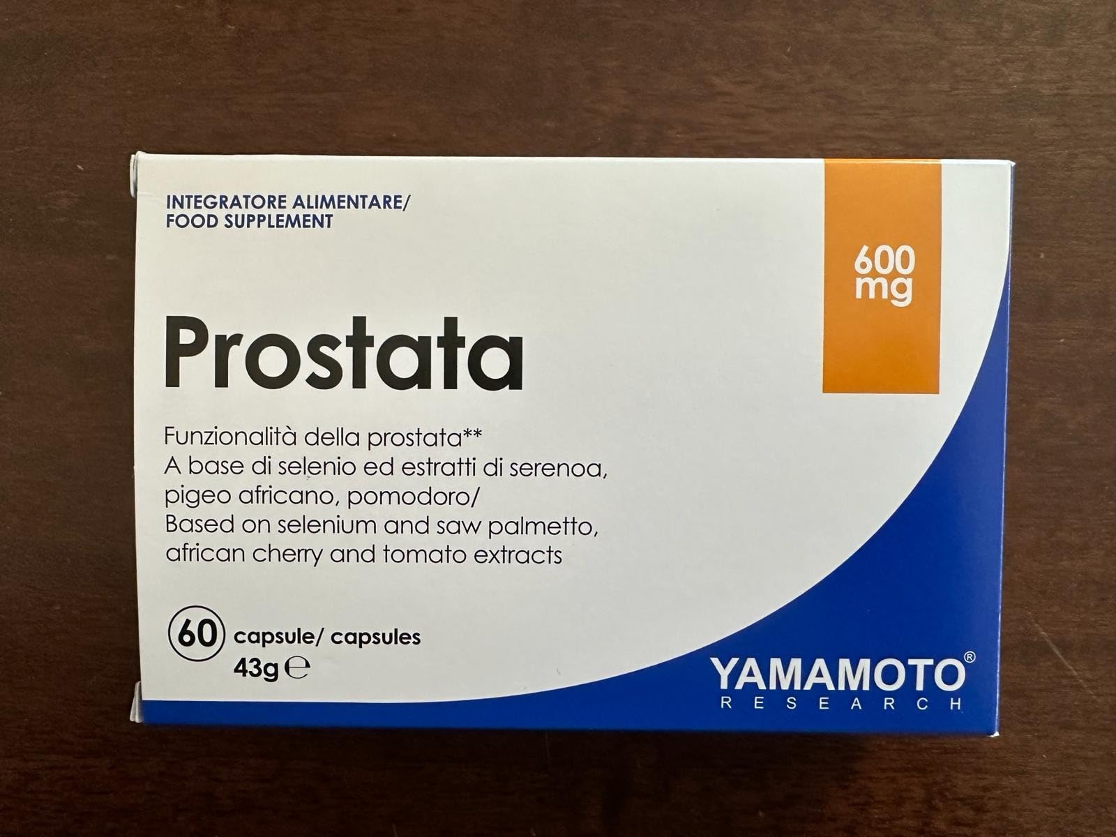 Yamamoto Vitamine e Minerali Prostata integratore 60 capsule con saw palmetto