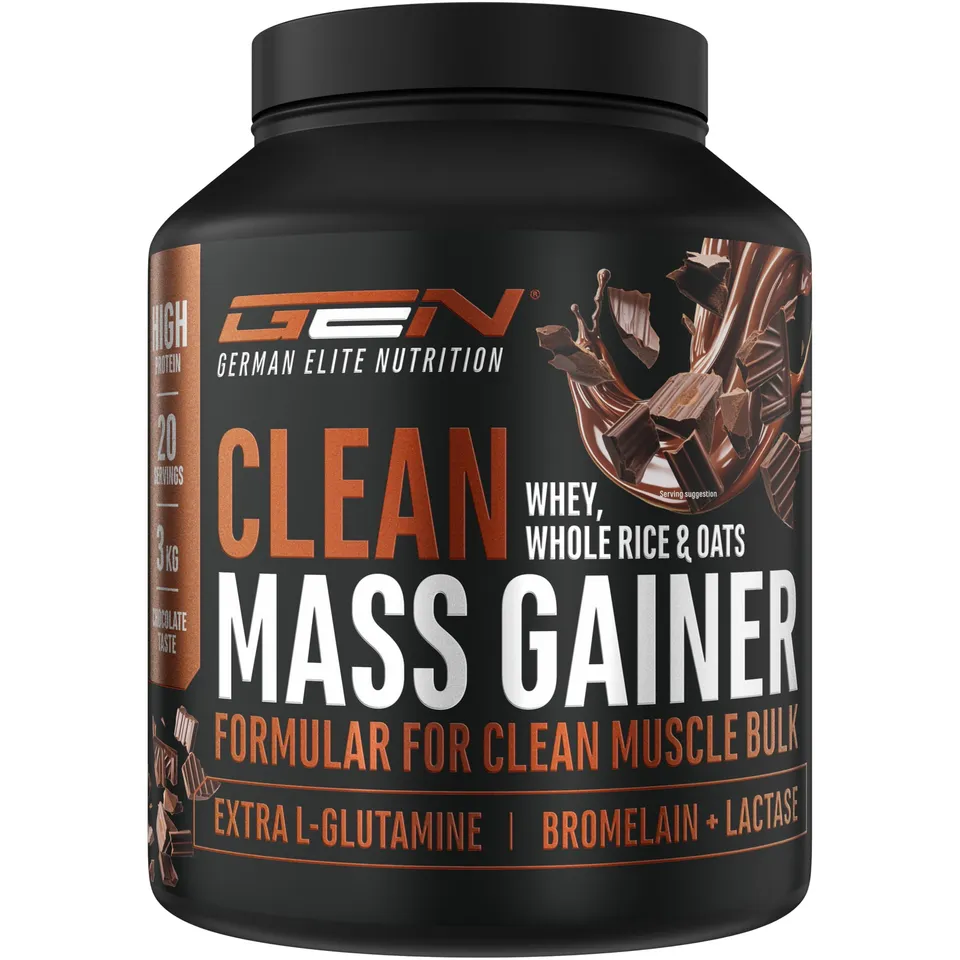 Elite Carbs & Mass Gainers Clean Weight Gainer polvere 3 kg cioccolato con carboidrati complessi