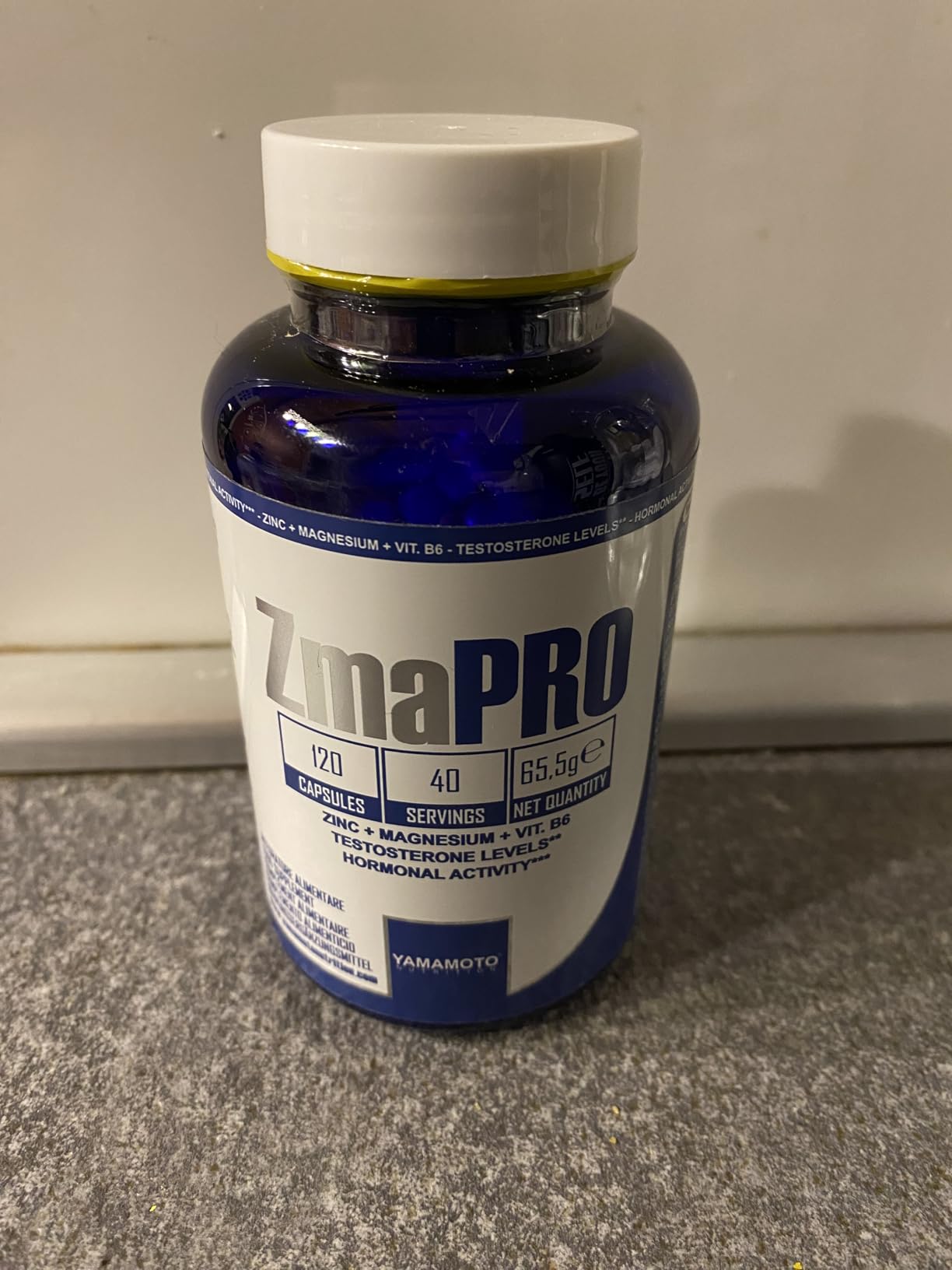YAMAMOTO Vitamine e Minerali ZmaPRO integratore 120 capsule zinco e magnesio