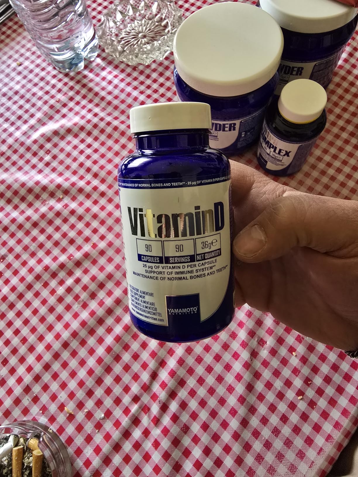 YAMAMOTO Vitamine e Minerali Vitamin D integratore 90 capsule 25 mcg