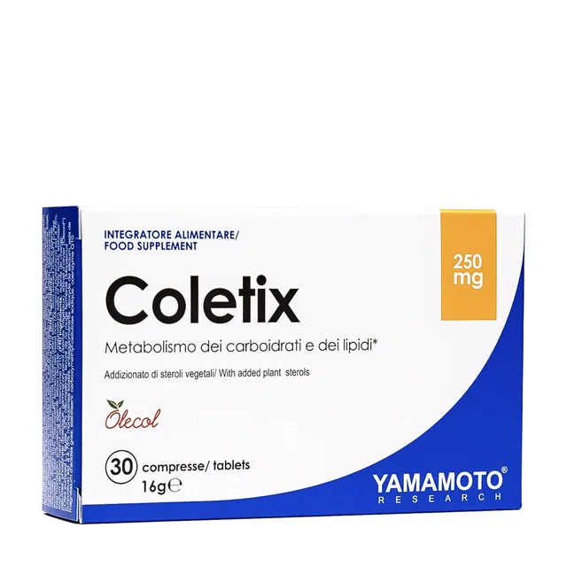 YAMAMOTO Omega-3 e Cuore e Circolazione RESEARCH Coletix New Formula integratore colesterolo 30 compresse riso rosso fermentato