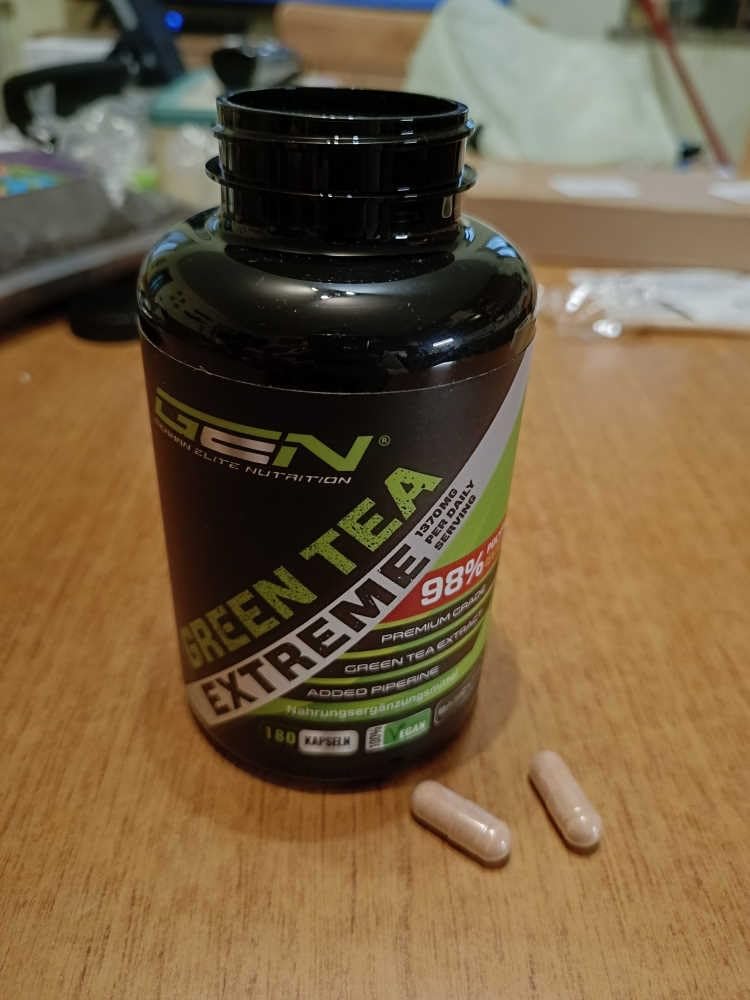 Elite Fat Burners & Cutting Green Tea Extreme integratore 180 capsule vegane