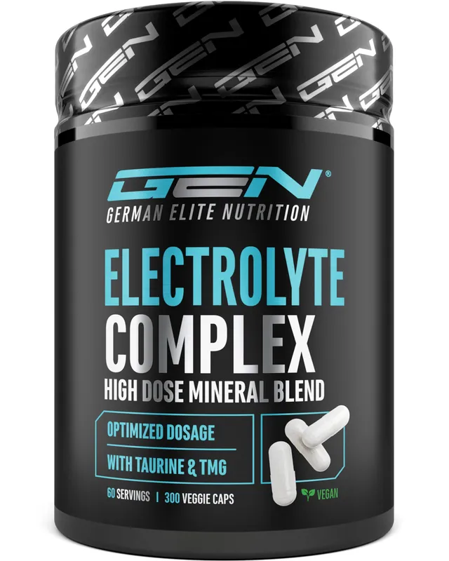 Elite Vitamins, Minerals & Hydration Complesso di Elettroliti capsule vegane 300, oltre 3600 mg