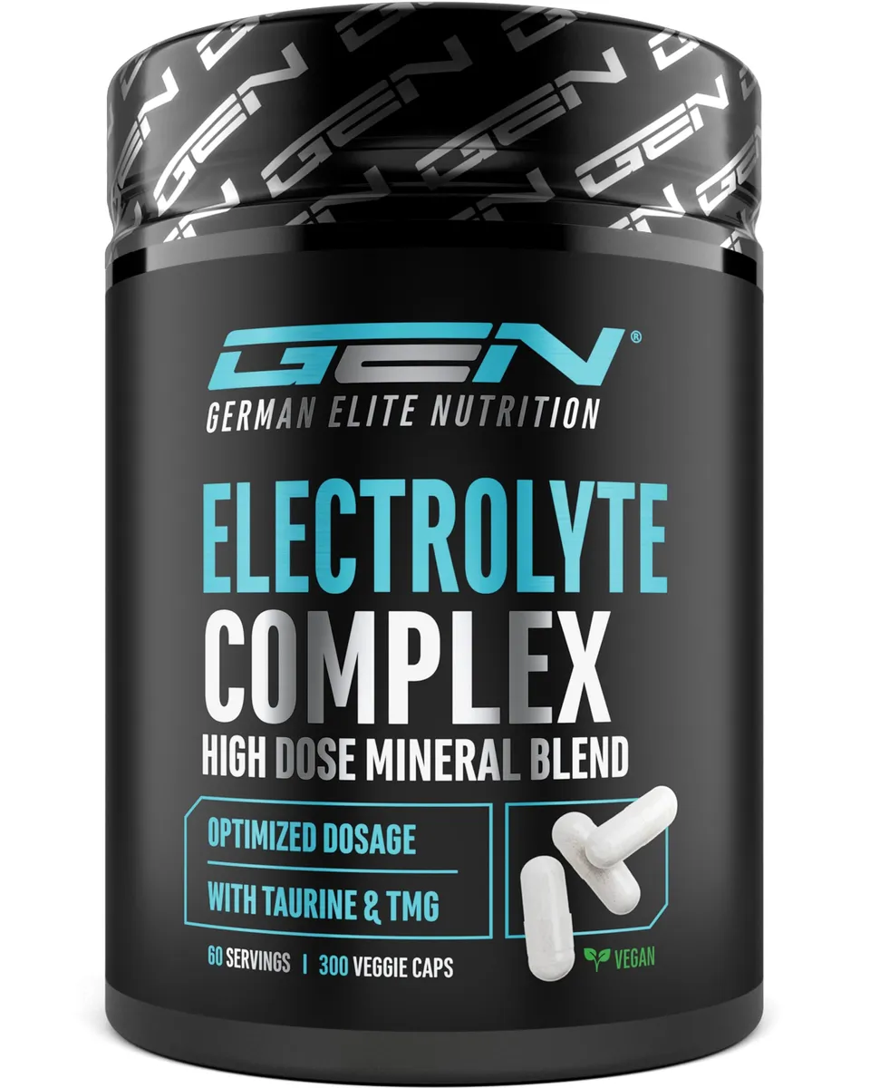 Elite Vitamins, Minerals & Hydration Complesso di Elettroliti capsule vegane 300, oltre 3600 mg