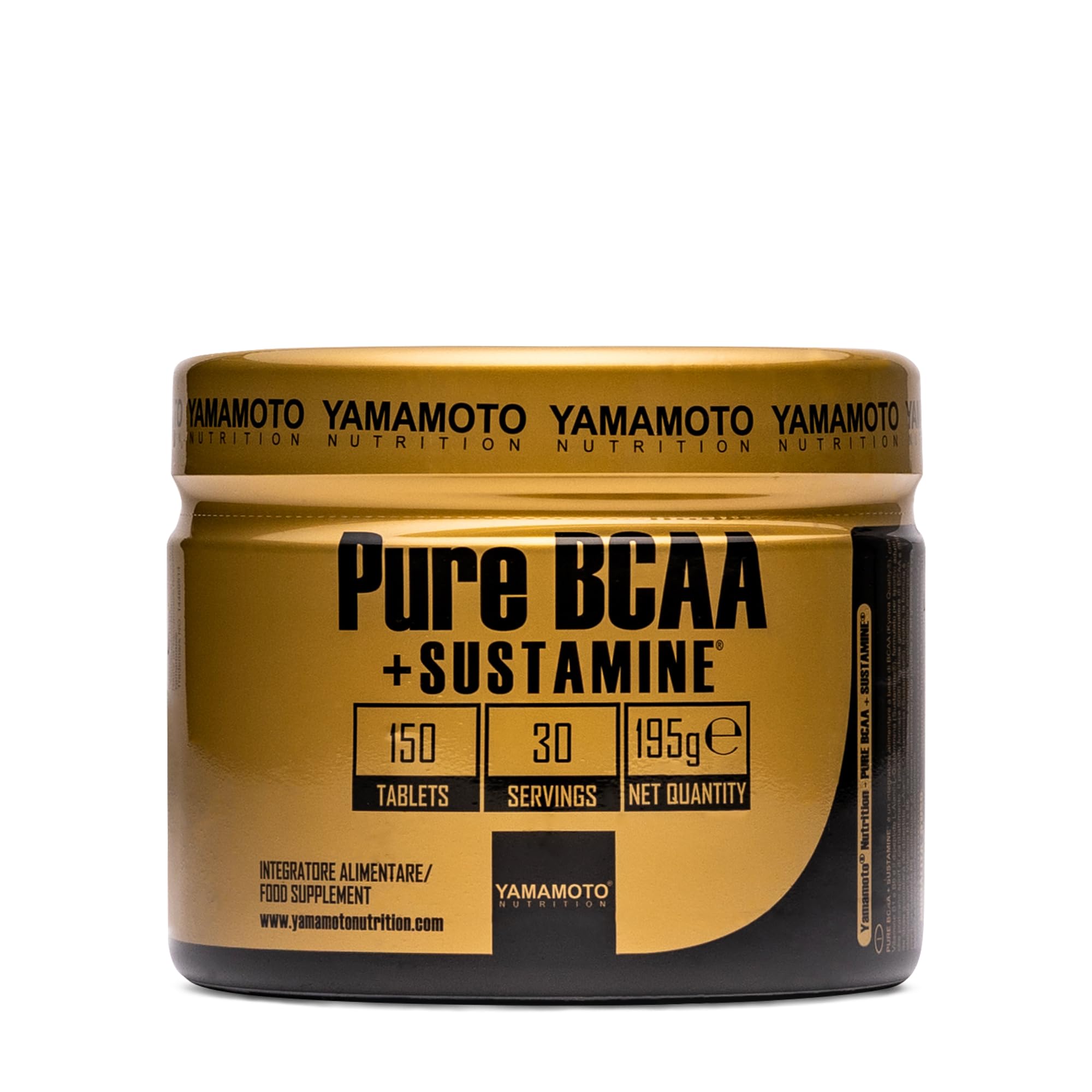 YAMAMOTO Aminoacidi e BCAAs Pure BCAA + SUSTAMINE BCAA 2:1:1 150 compresse