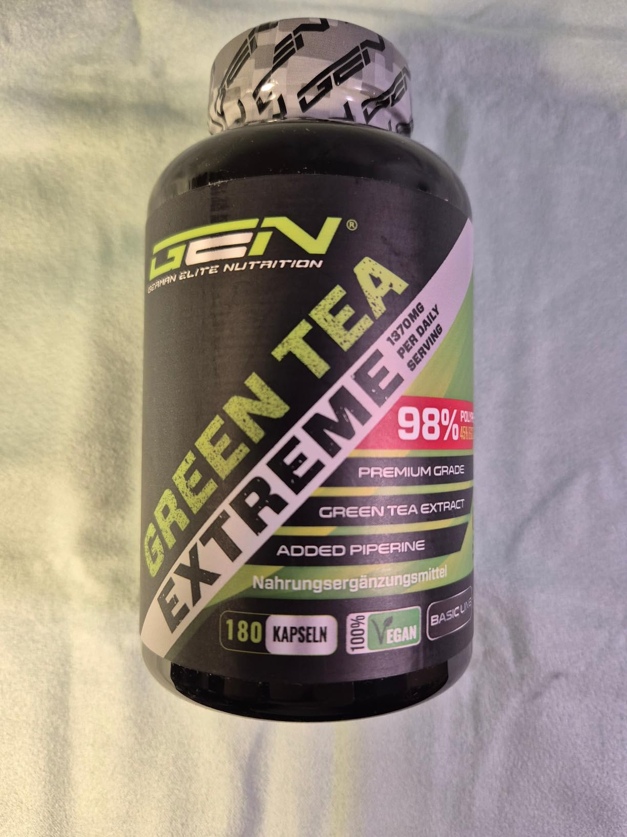 Elite Fat Burners & Cutting Green Tea Extreme integratore 180 capsule vegane