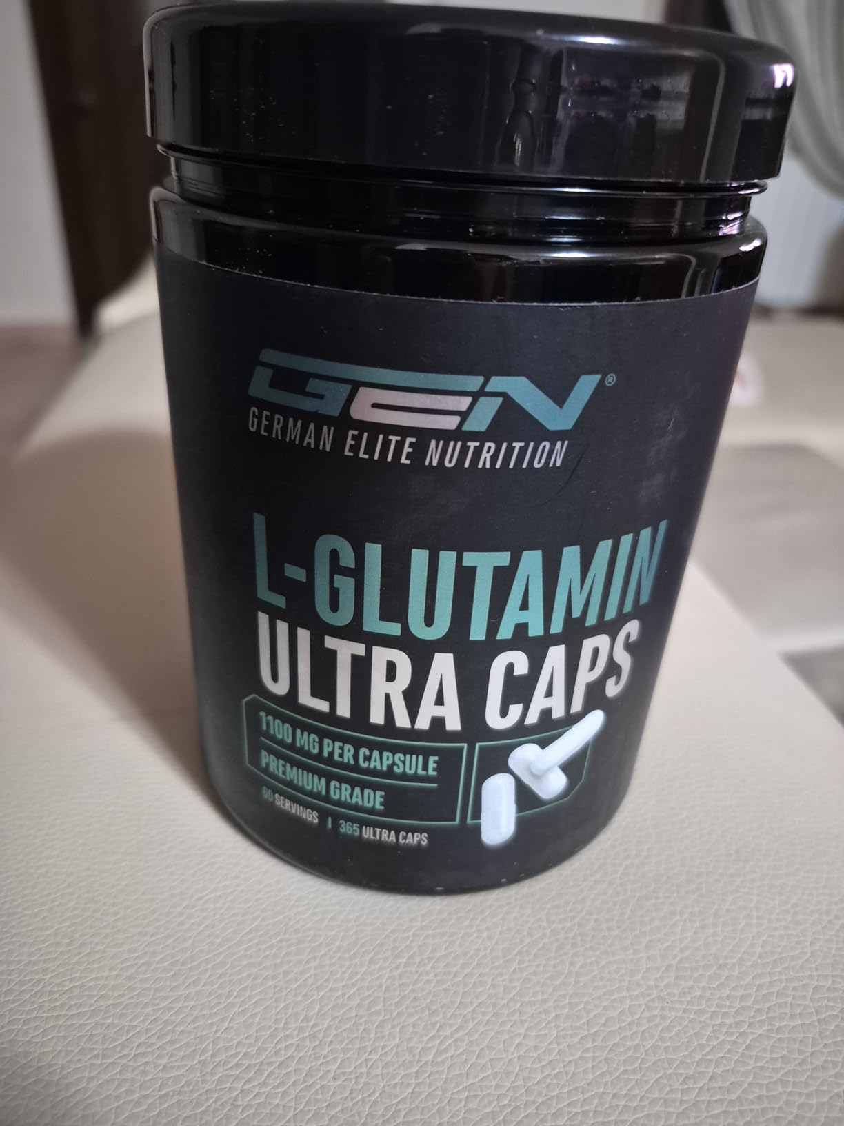 Elite Amino Singles L-Glutammina Ultra Caps 365 capsule da 1100 mg