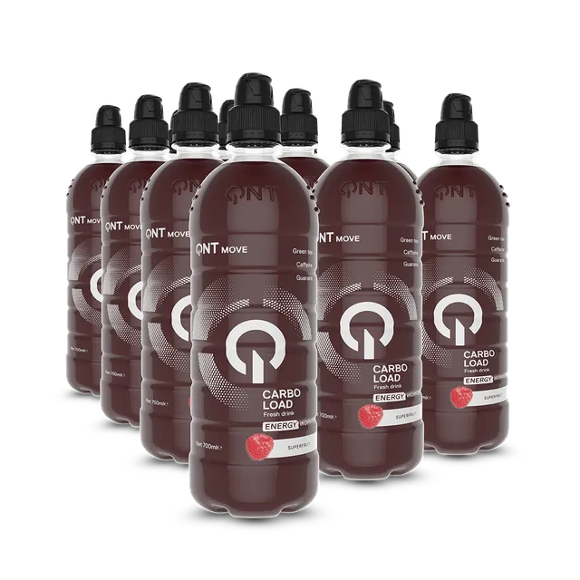 QNT Drinks Carbo Load bevanda Superfruit 12 x 700 ml con carboidrati