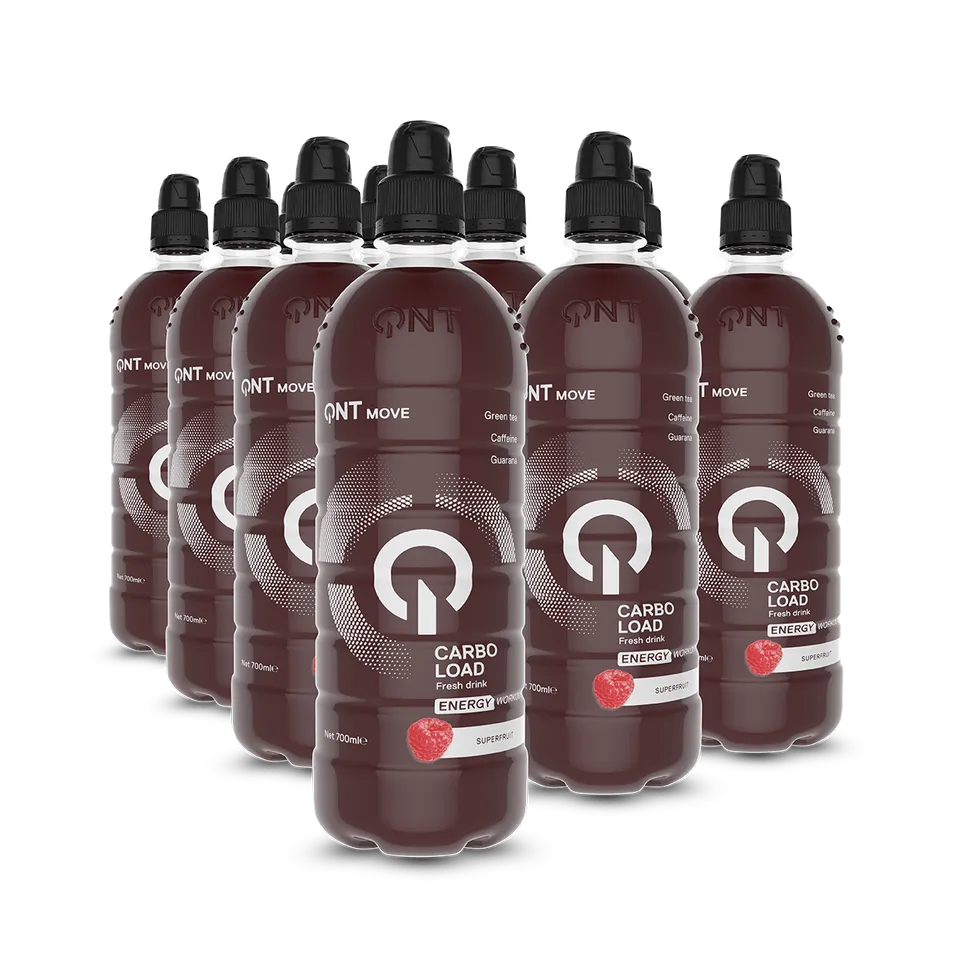 QNT Drinks Carbo Load bevanda Superfruit 12 x 700 ml con carboidrati