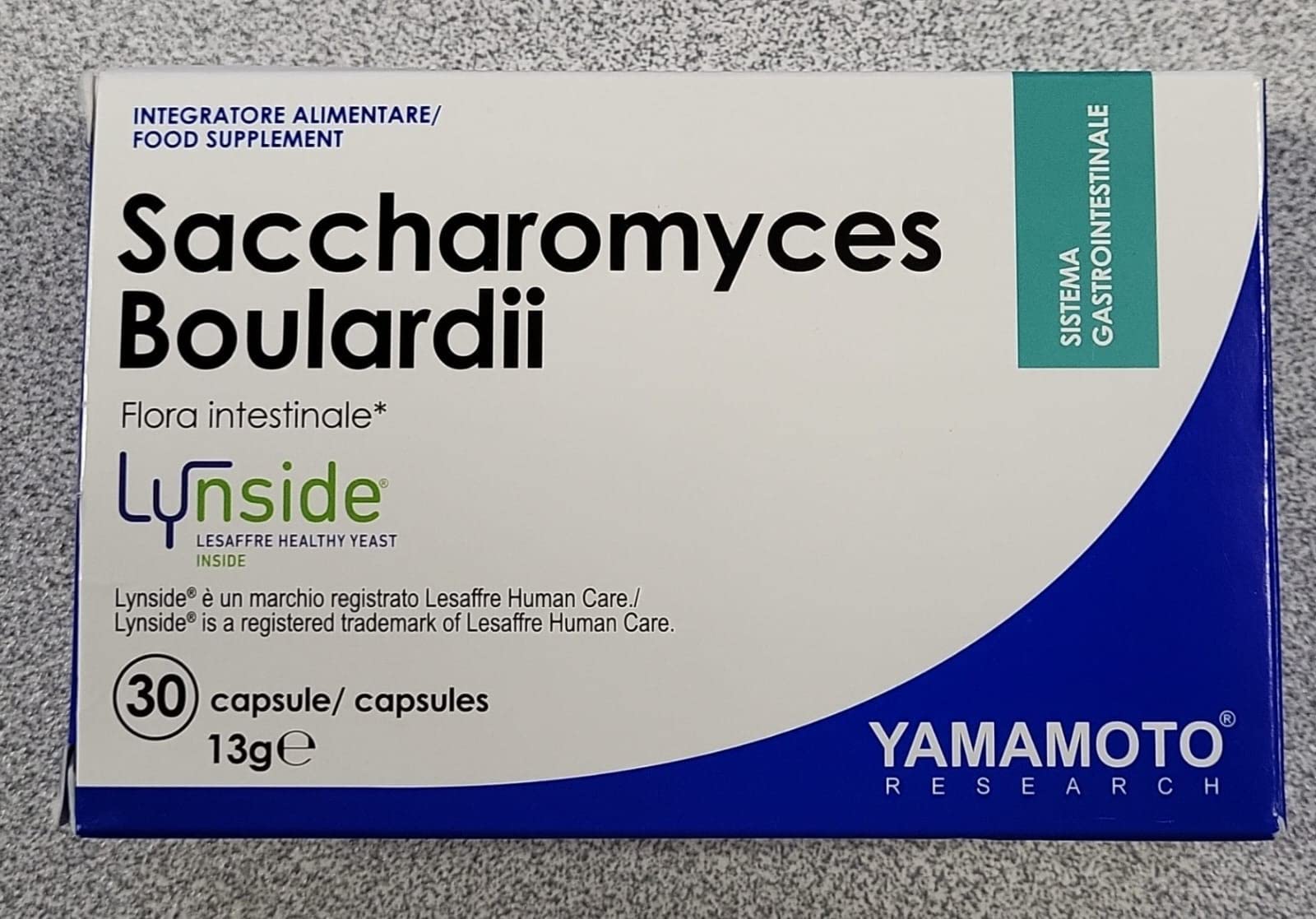 YAMAMOTO Salute Gastrointestinale Saccharomyces Boulardii probiotici 30 capsule equilibrio intestinale