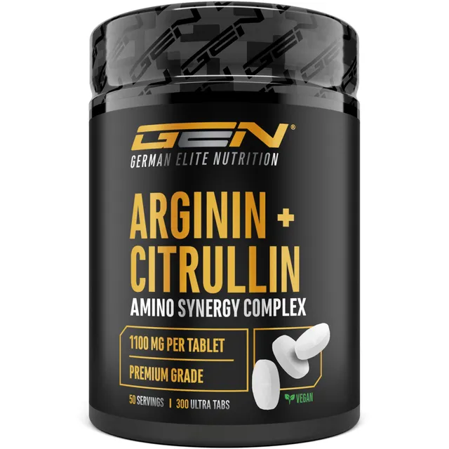 Elite Amino Singles L-Arginina + L-Citrullina integratore 300 compresse vegane