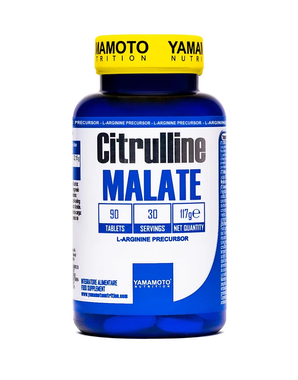 YAMAMOTO Aminoacidi e BCAAs Citrulline MALATE 90 compresse 1.000 mg