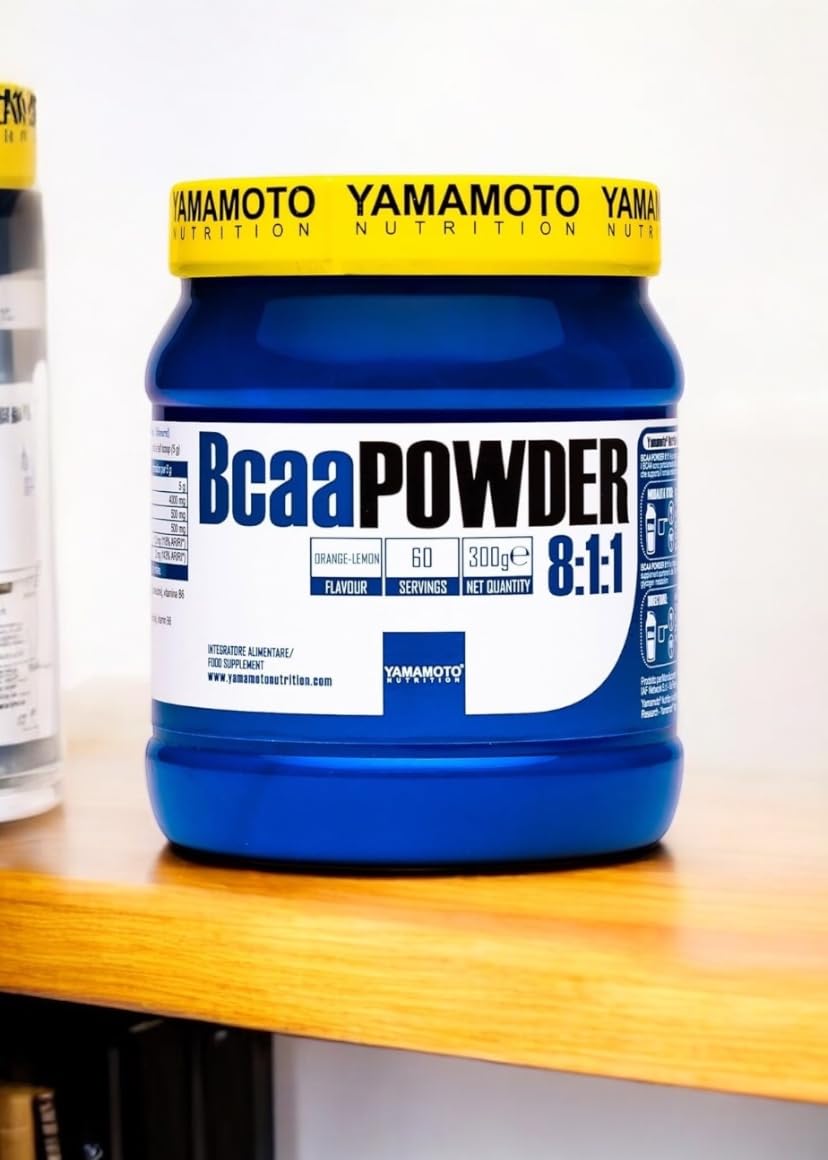 YAMAMOTO Aminoacidi e BCAAs BCAA Powder 8:1:1 polvere 300 g arancia limone