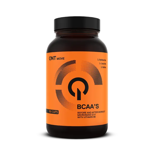 QNT Amino BCAA'S + vit. B-6 capsule 100 pezzi con vitamina B6
