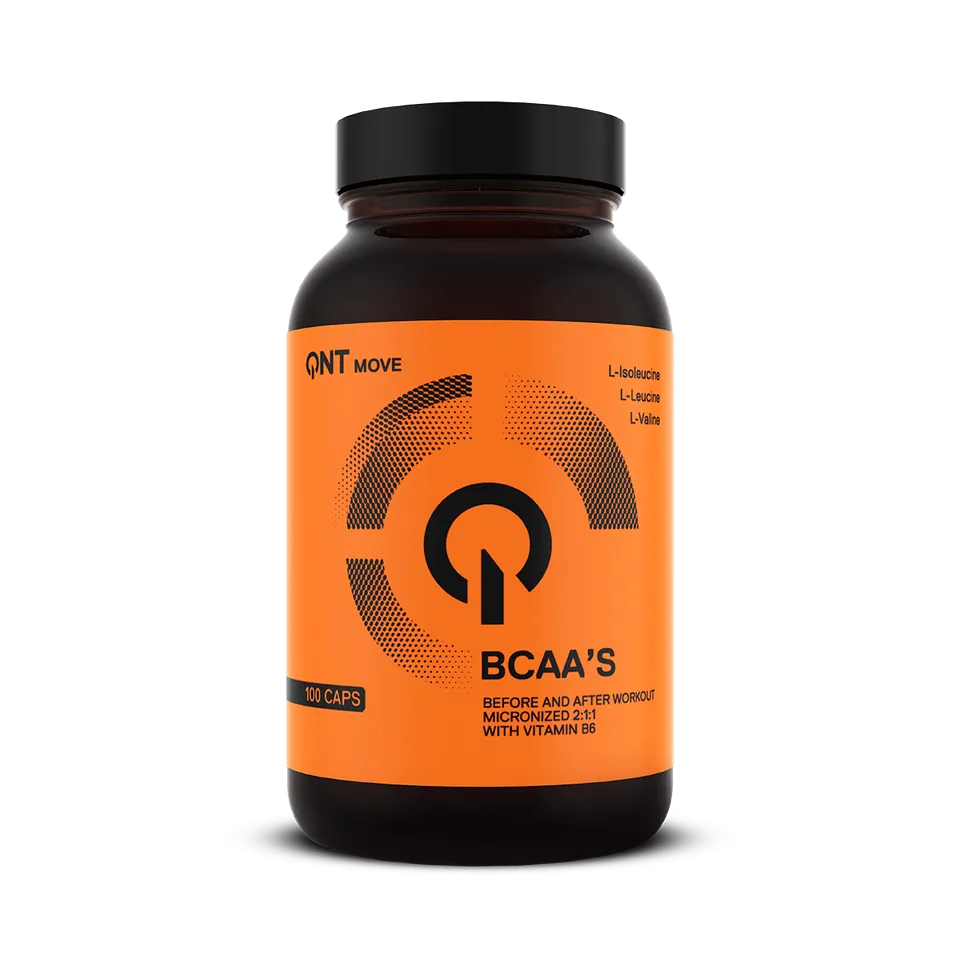 QNT Amino BCAA'S + vit. B-6 capsule 100 pezzi con vitamina B6