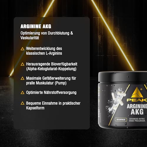 Green Peak Arginina AKG capsule 150 pezzi