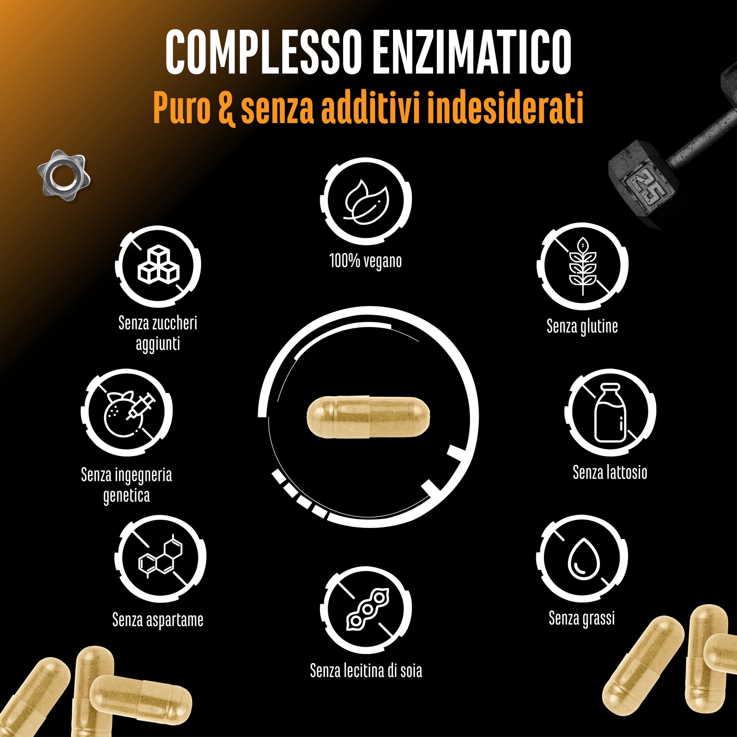 Elite Organ, Joint & Health Support Complesso enzimatico capsule 120 vegano