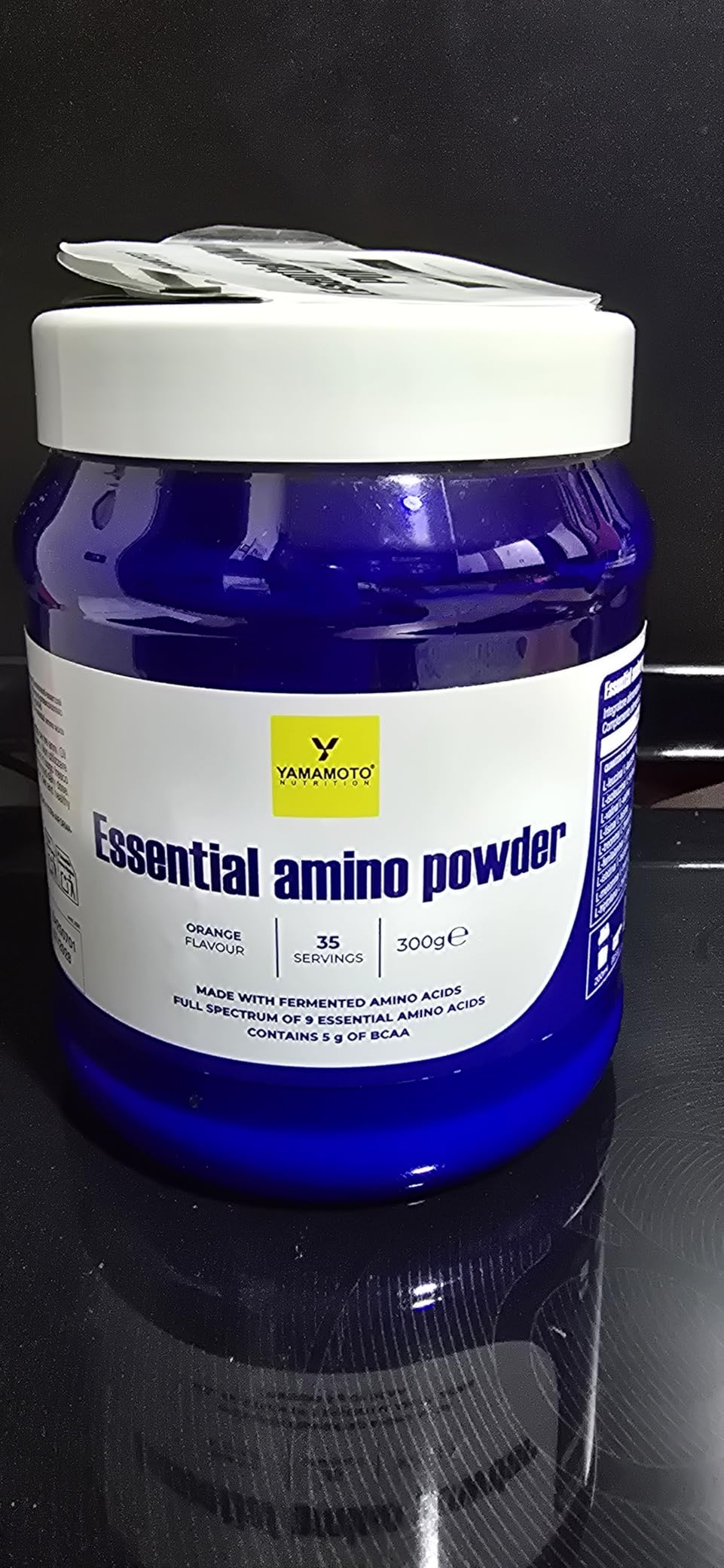 Yamamoto Aminoacidi e BCAAs Essential AMINO POWDER polvere 300 g arancia