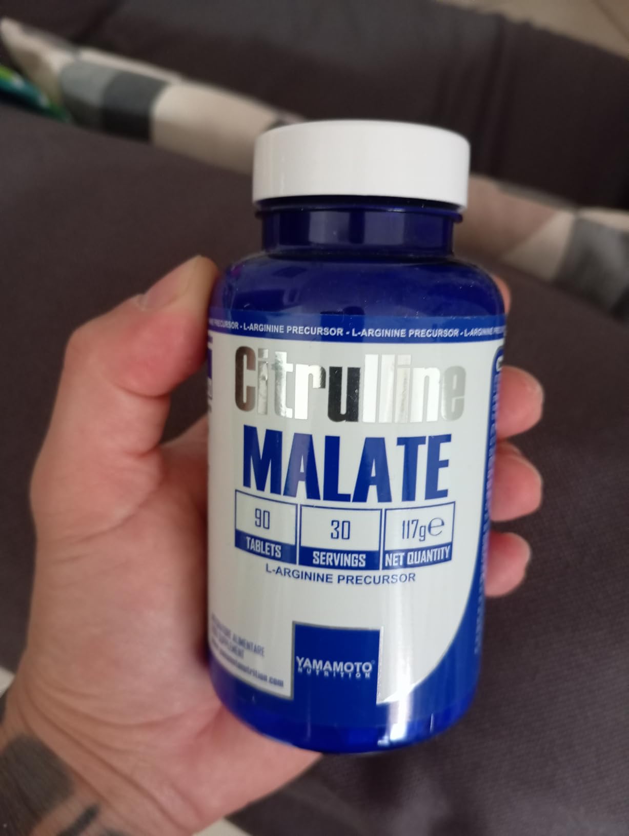 YAMAMOTO Aminoacidi e BCAAs Citrulline MALATE 90 compresse 1.000 mg