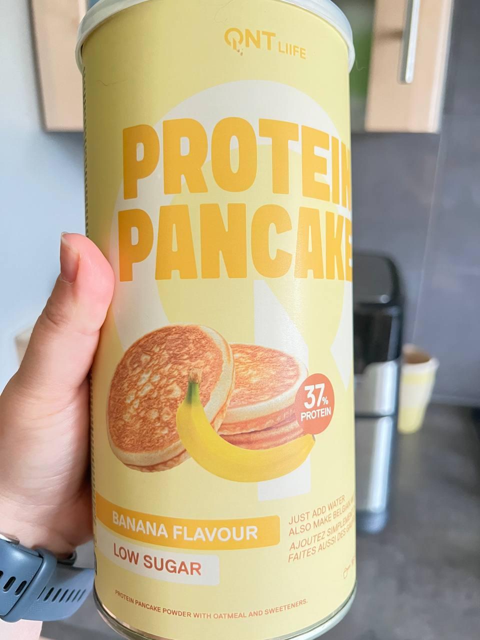 QNT Protein Bars Low Sugar Protein Pancake pancake proteici naturali 500 g