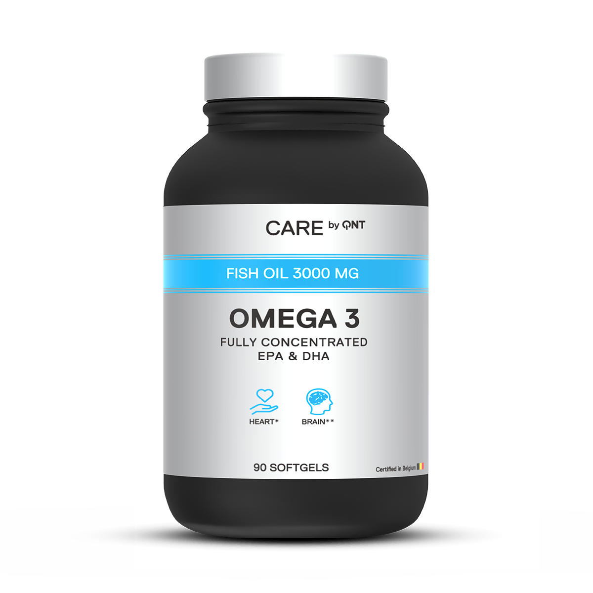 QNT Vitamins & Minerals OMEGA-3 3000 mg capsule 90 softgel