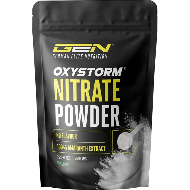 Elite Pre-Workout & Pump Nitrato in polvere (Oxystorm®) nitrato 75 g vegano amaranto