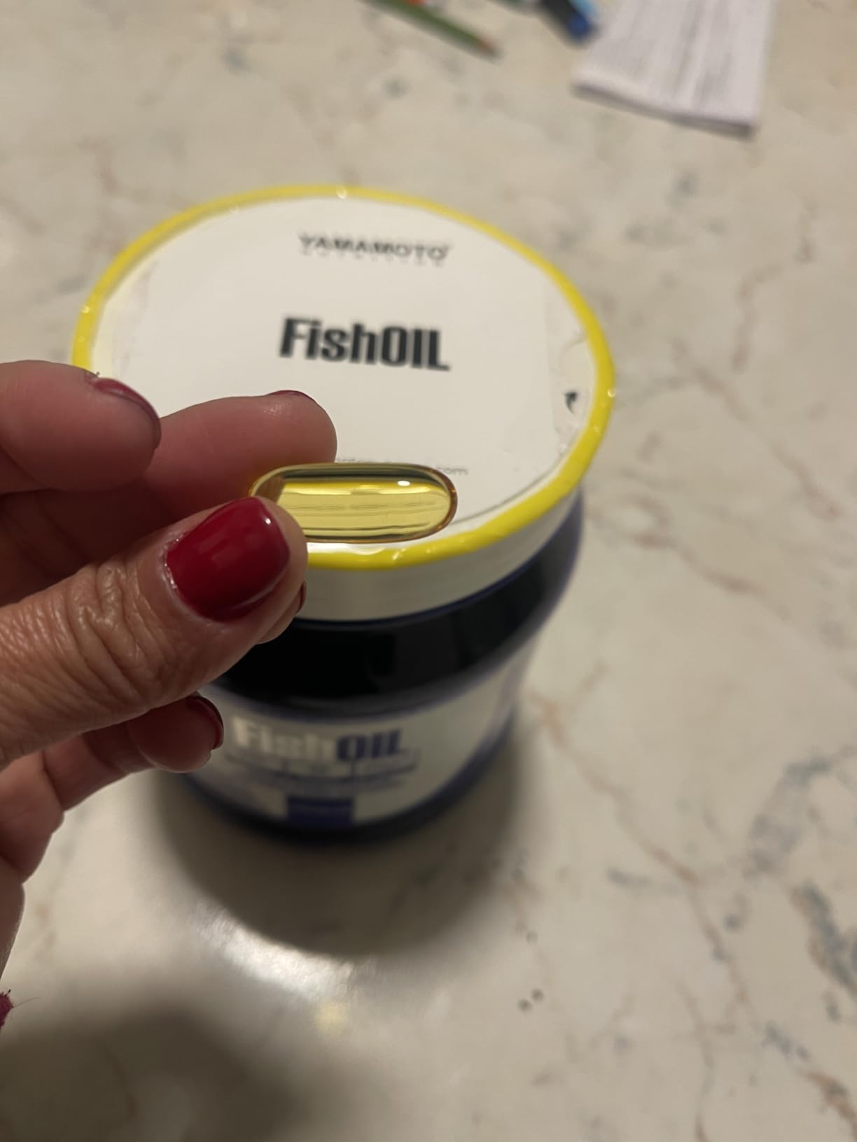 YAMAMOTO Omega-3 e Cuore e Circolazione Fish Oil Molecular Distillation integratore omega-3 200 softgel EPA DHA