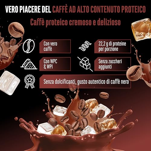 Elite Whey Protein Wheypresso Protein Coffee 908 g caffè intenso caffeina