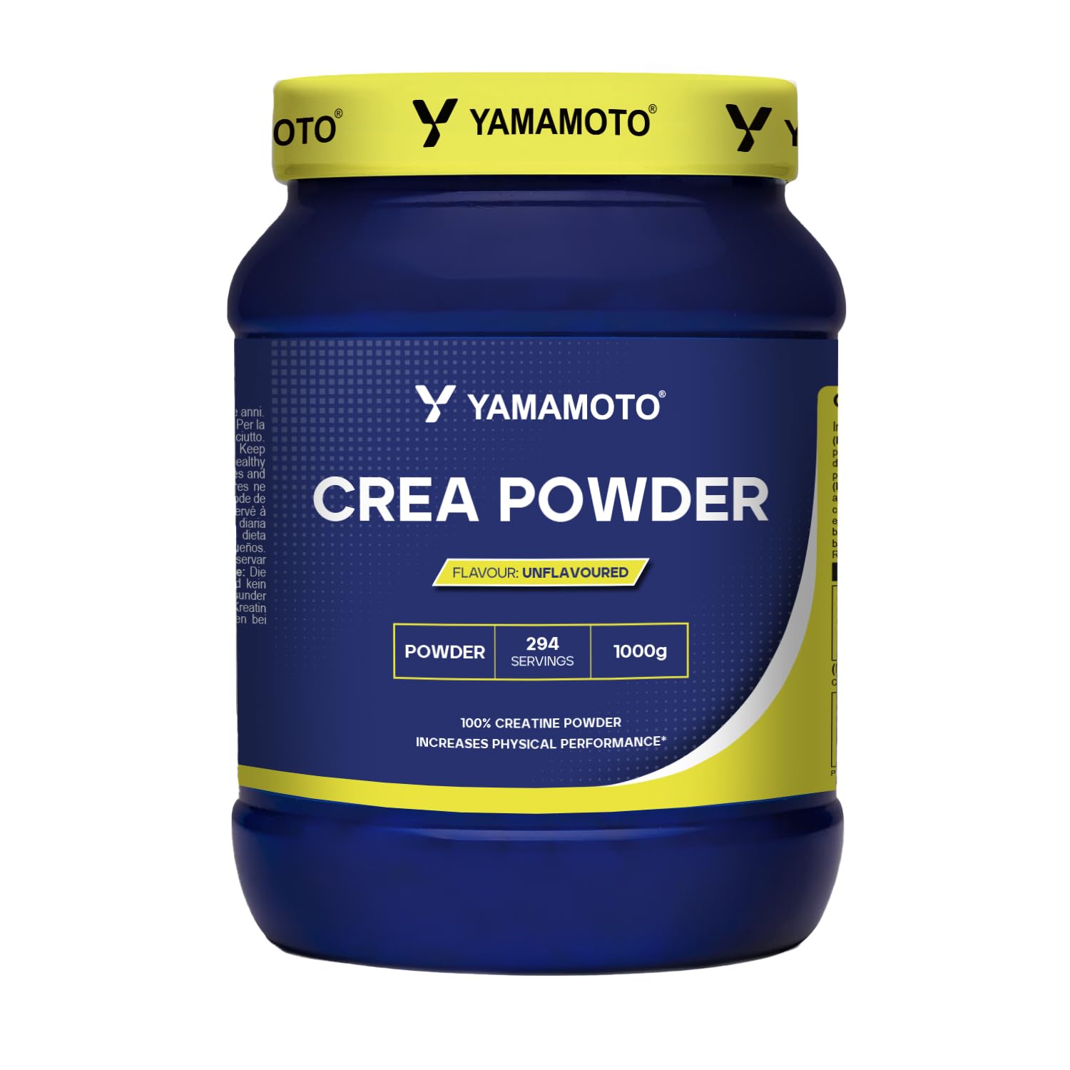 YAMAMOTO Creatina Crea Powder creatina in polvere 1000 g monoidrato pura