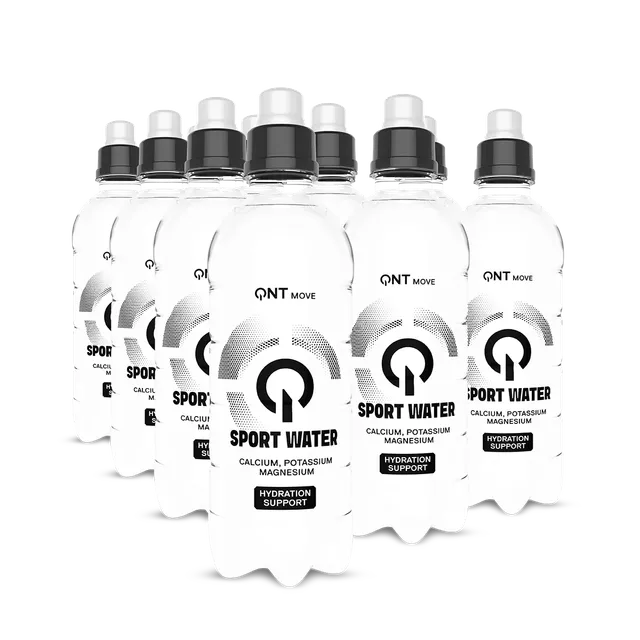 QNT Drinks Sport Water acqua 12 x 500 ml con minerali