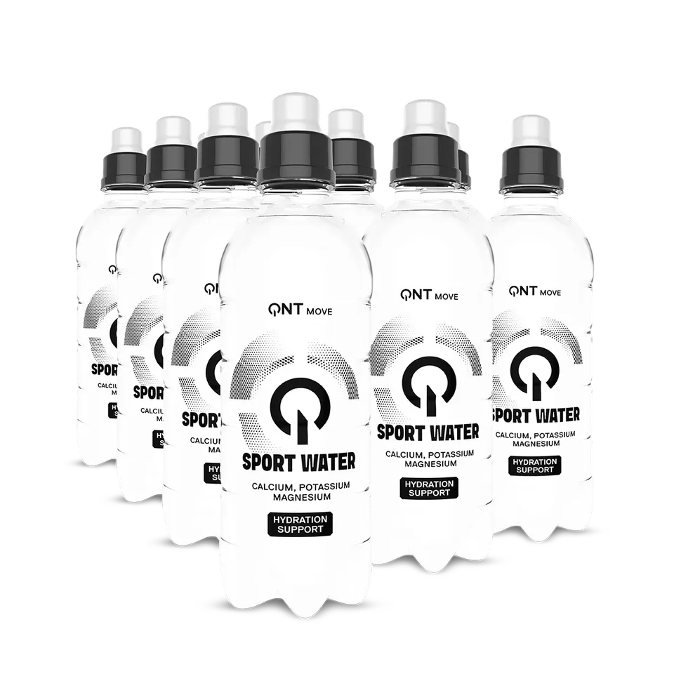 QNT Drinks Sport Water acqua 12 x 500 ml con minerali
