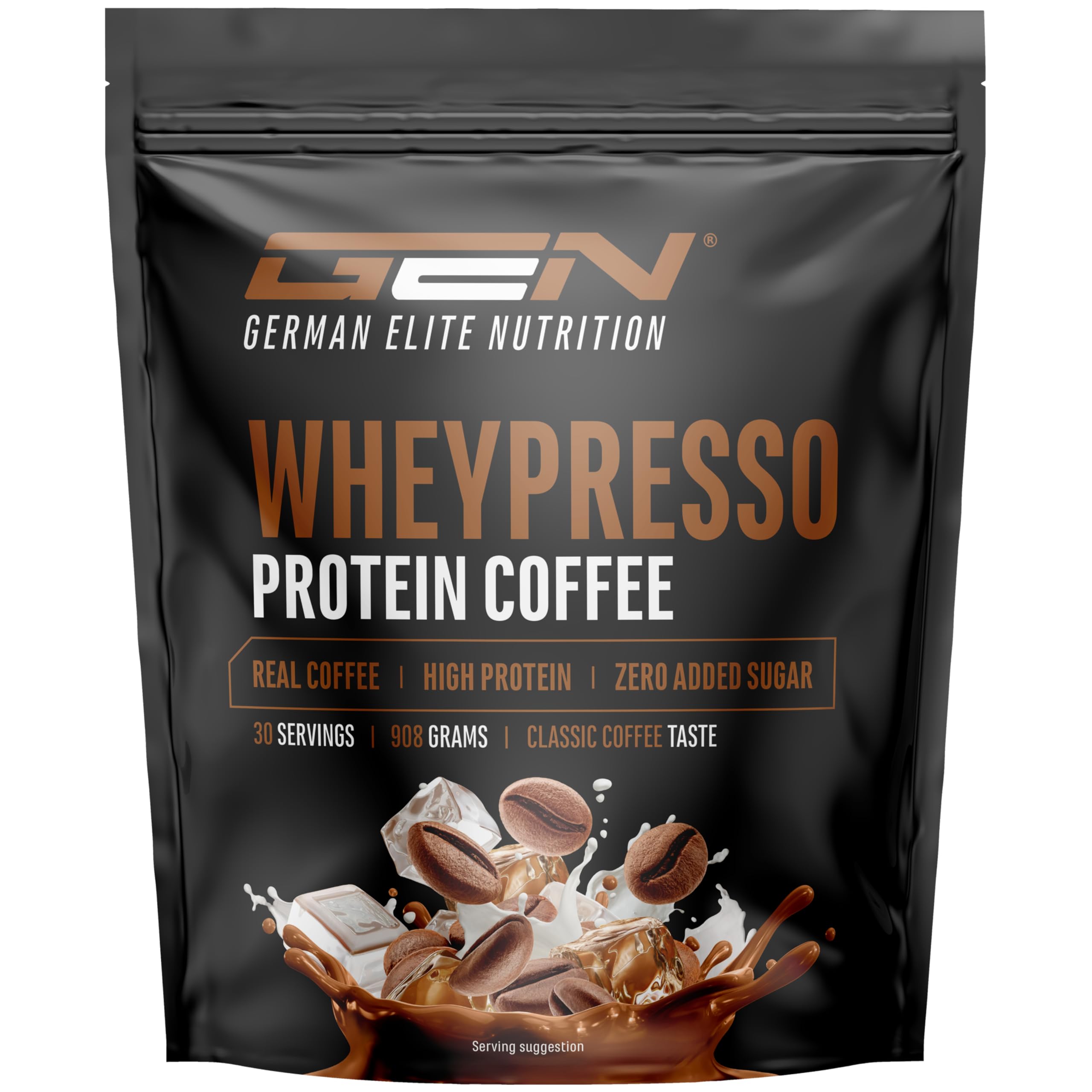 Elite Whey Protein Wheypresso Protein Coffee proteine in polvere 908 g caffè classico
