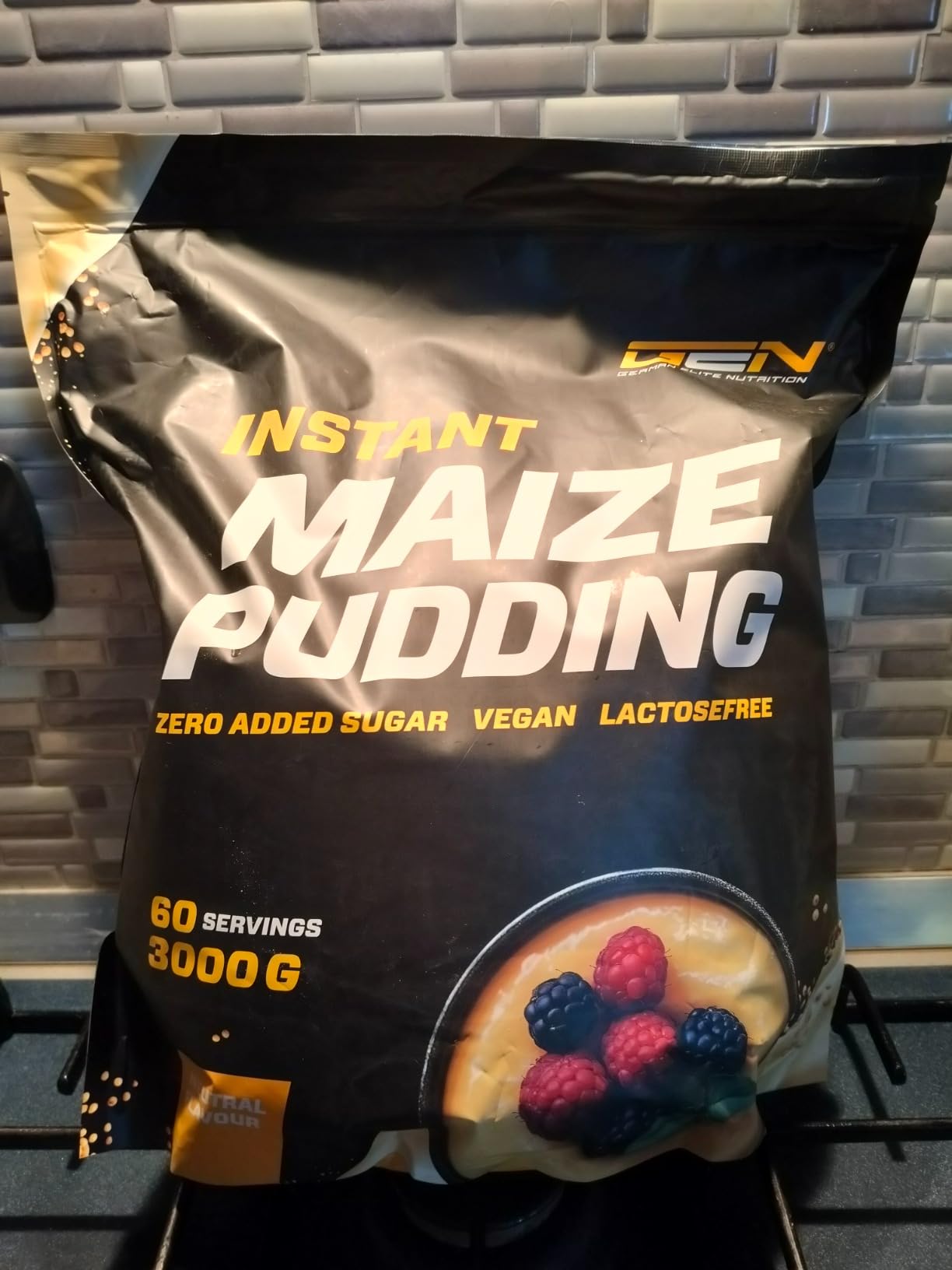 Elite Carbs & Mass Gainers Budino di Mais neutro budino 3 kg vegan