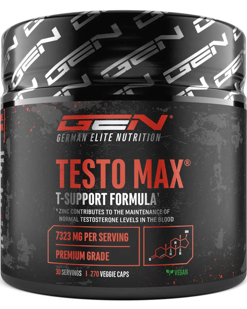 Elite Testo & Vitality Botanicals Testo MAX capsule 270 vegan con zinco
