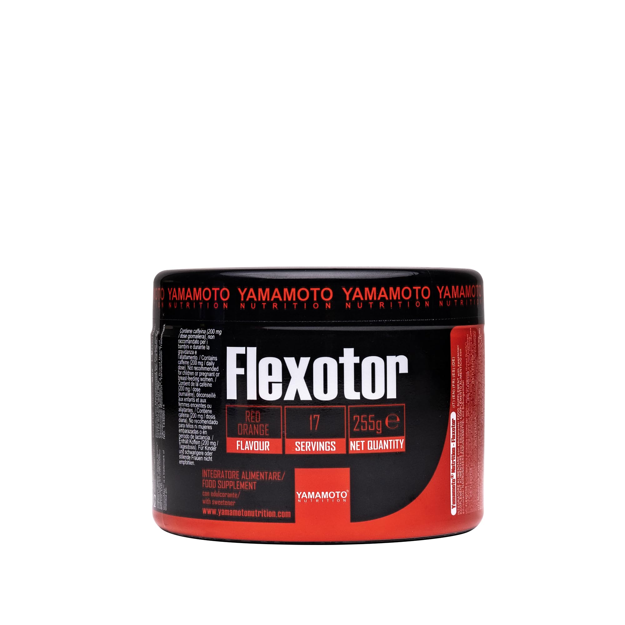 Yamamoto Pre-Workout Flexotor EU Version polvere 255 g gusto arancia rossa
