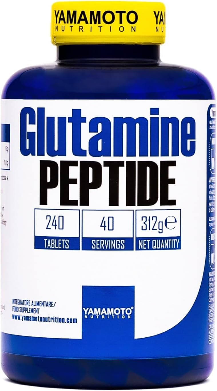 YAMAMOTO Aminoacidi e BCAAs Glutamine PEPTIDE glutammina peptidica 240 compresse